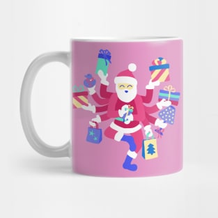 Dancing Pastel Shiva Claus Mug